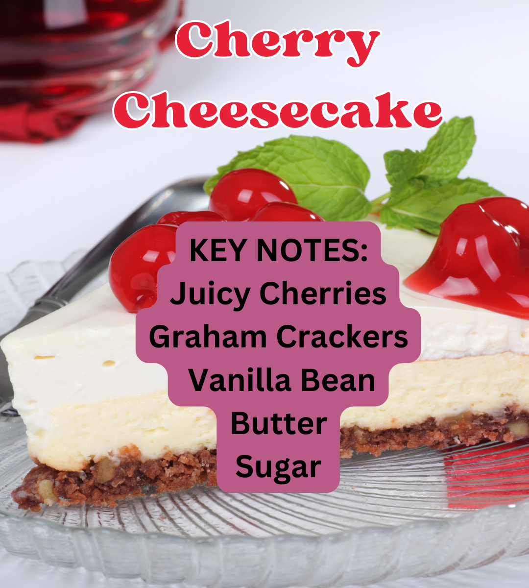 Cherry Cheesecake Perfume Oil